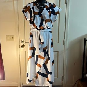 SHEIN Faux Wrap Dress